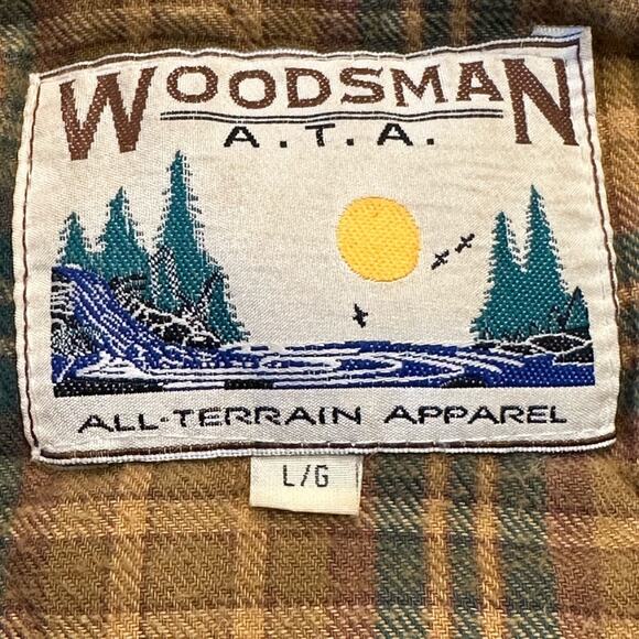 Woodsman All Terrain Apparel Mens Large Chore Coat with Flannel Interior - Picture 9 of 11